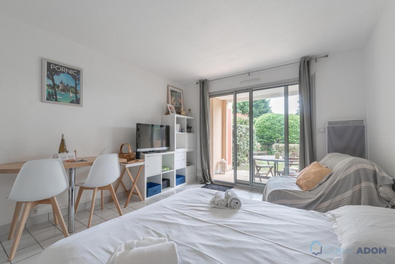 Studio avec terrasse au golf de Pornic Esterno foto